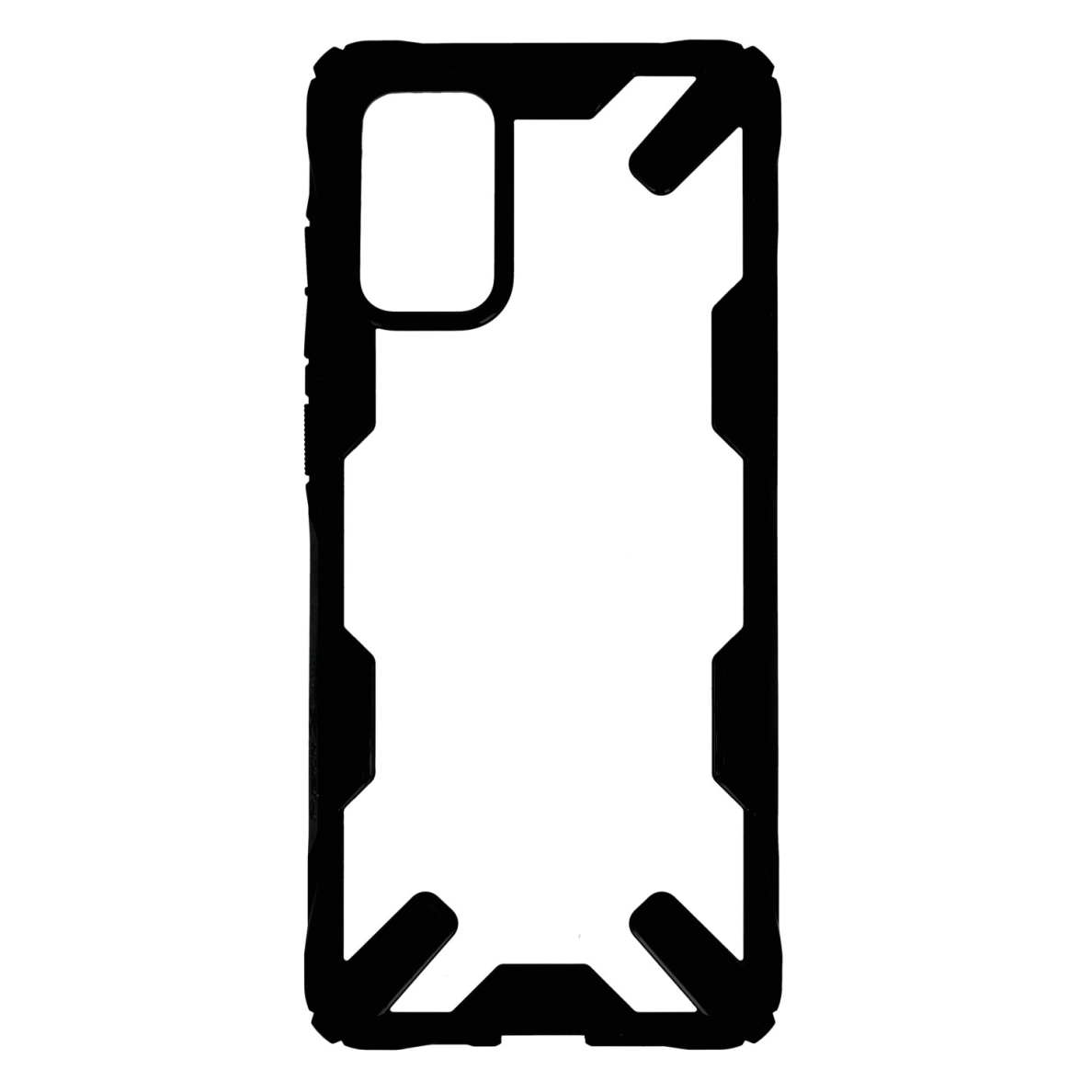 Samsung S20+ juoda Fusion nugarėlė