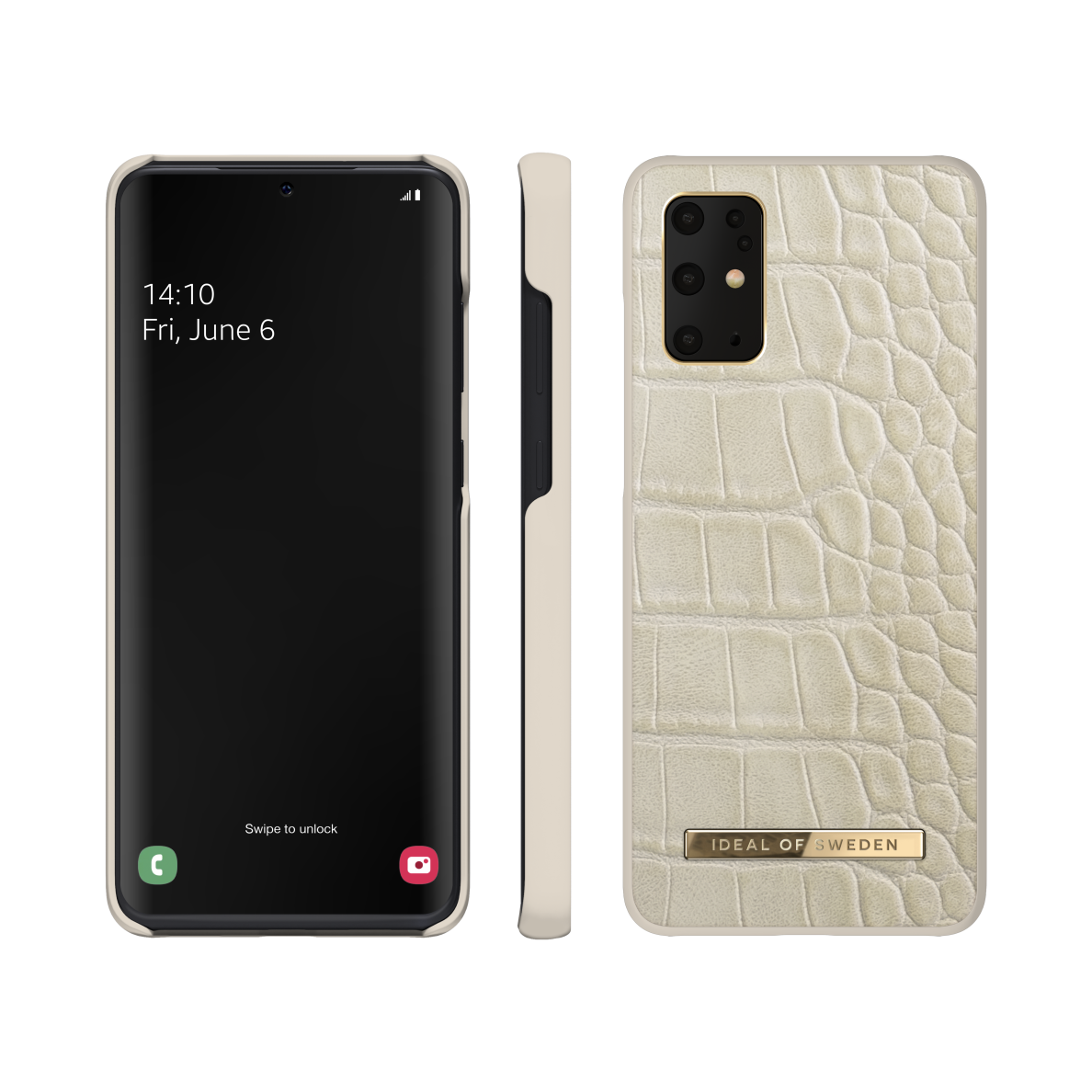 Samsung S20 PLUS iDeal Of Sweden nugarėlė Caramel Croco 1