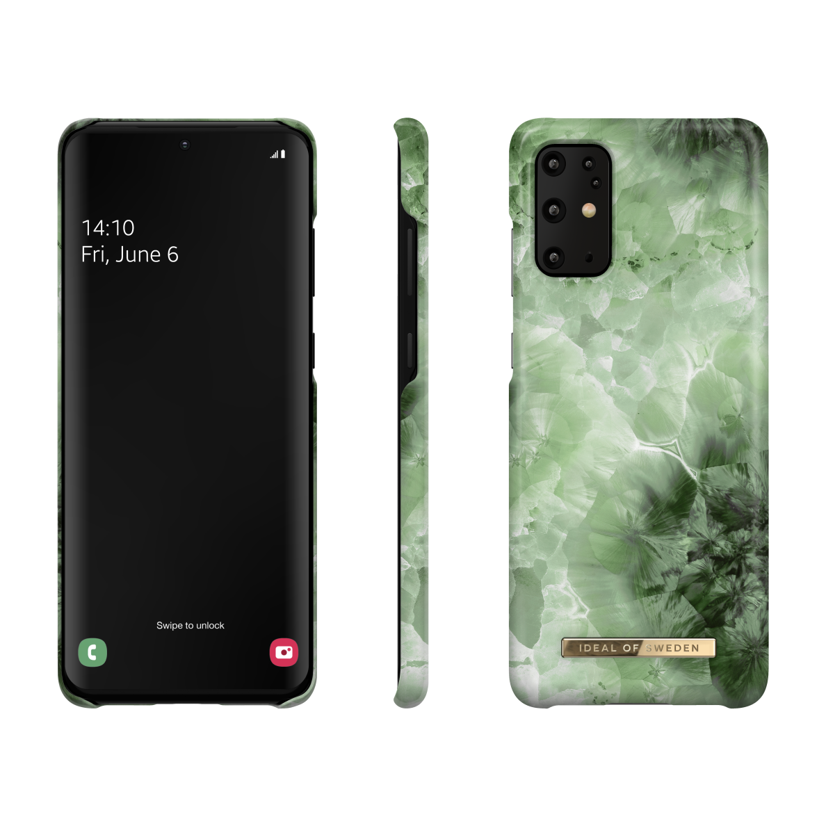Samsung S20 PLUS iDeal Of Sweden nugarėlė Crystal Green Sky 2