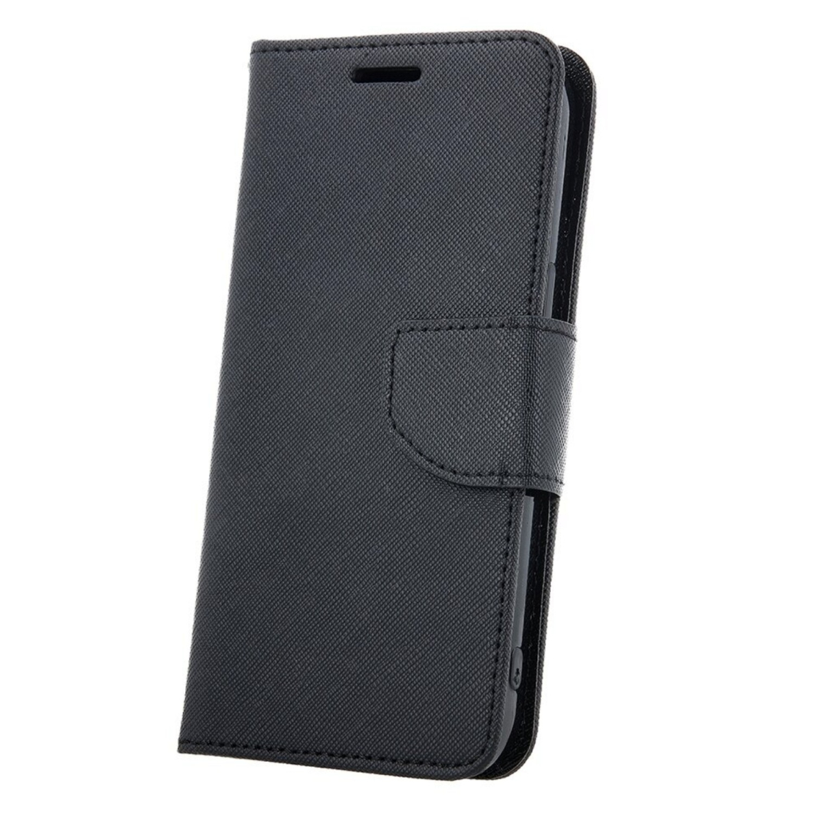 Samsung S20 PLUS juodas FANCY DIARY dėklas