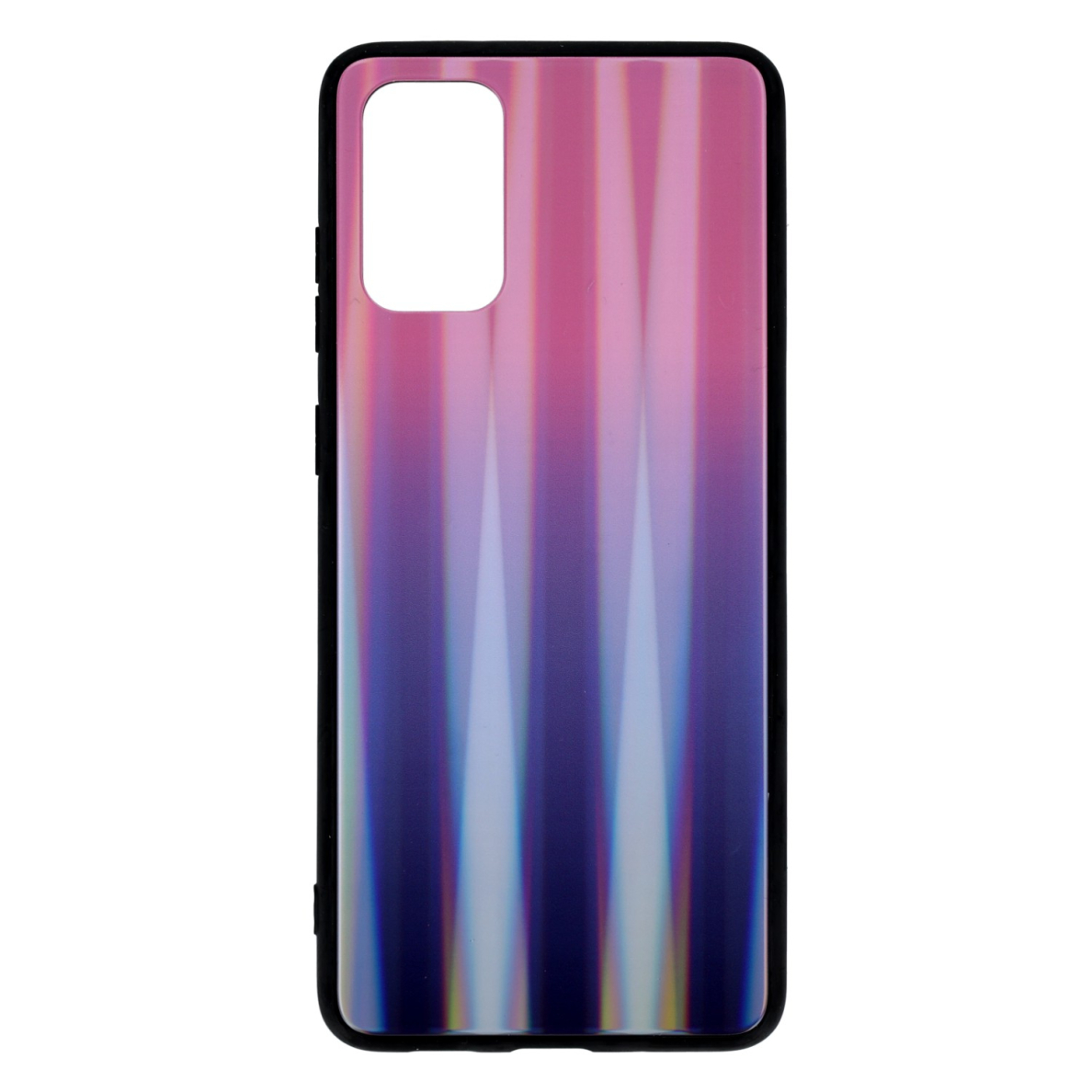 Samsung S20 PLUS rausva+mėlyna AURORA GLASS nugarėlė
