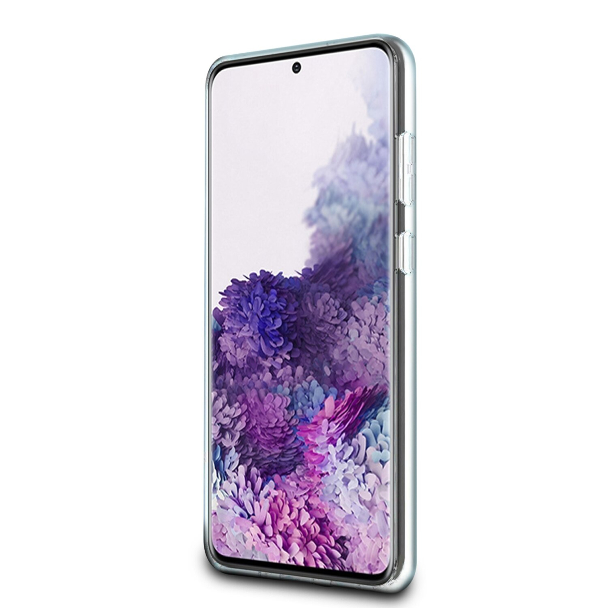 Samsung S20 PLUS sidabro spalvos GUESS nugarėlė GUHCS67PCUGLLG 1