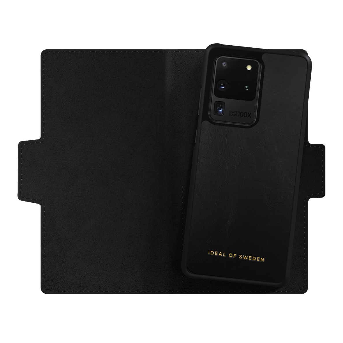 Samsung S20 ULTRA iDeal Of Sweden dėklas Unity Wallet Metal Woods 3