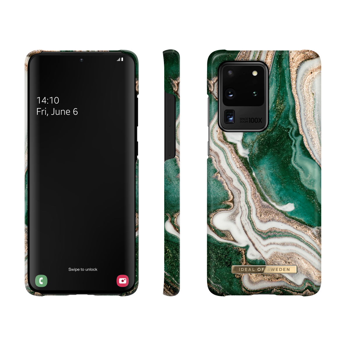 Samsung S20 ULTRA iDeal Of Sweden nugarėlė Golden Jade Marble 2