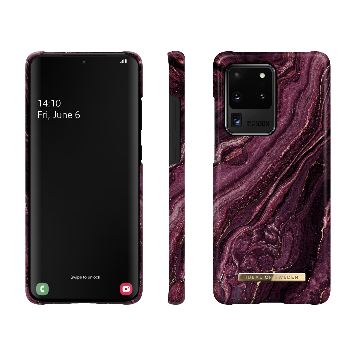 Samsung S20 ULTRA iDeal Of Sweden nugarėlė Golden Plum 1