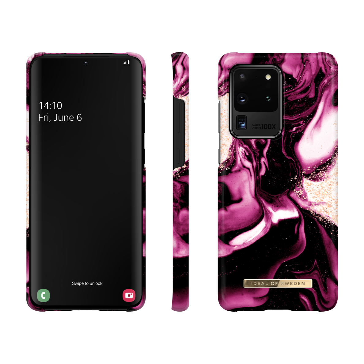 Samsung S20 ULTRA iDeal Of Sweden nugarėlė Golden Ruby 2