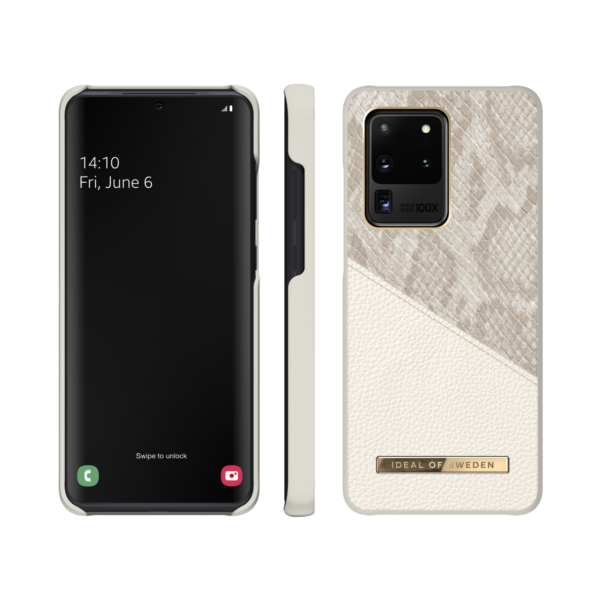 Samsung S20 ULTRA iDeal Of Sweden nugarėlė Pearl Python 1 Samsung S20 ULTRA iDeal Of Sweden nugarėlė Pearl Python 1