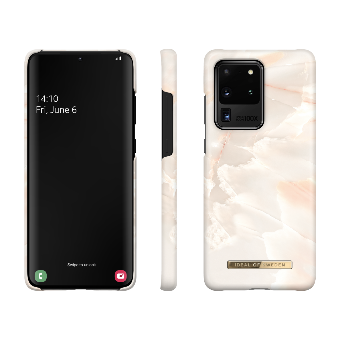 Samsung S20 ULTRA iDeal Of Sweden nugarėlė Rose Pearl Marble 1