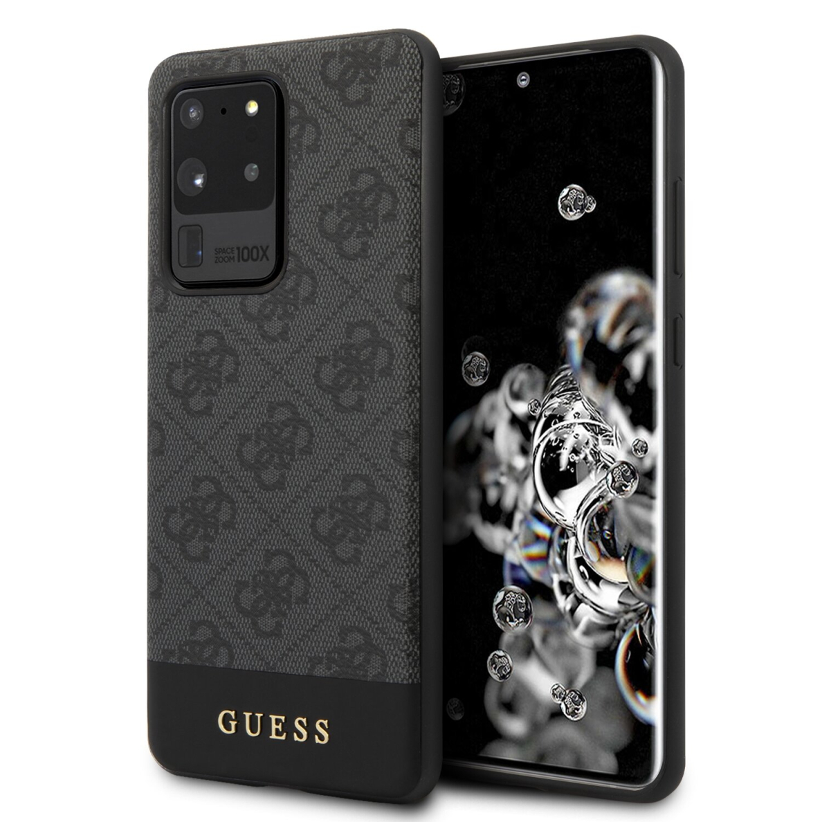 Samsung S20 ULTRA pilka GUESS nugarėlė GUHCS69G4GLGR Samsung S20 ULTRA pilka GUESS nugarėlė GUHCS69G4GLGR