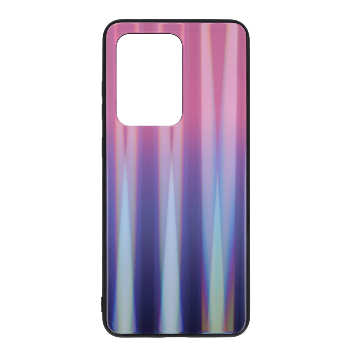 Samsung S20 ULTRA rausva+mėlyna AURORA GLASS nugarėlė