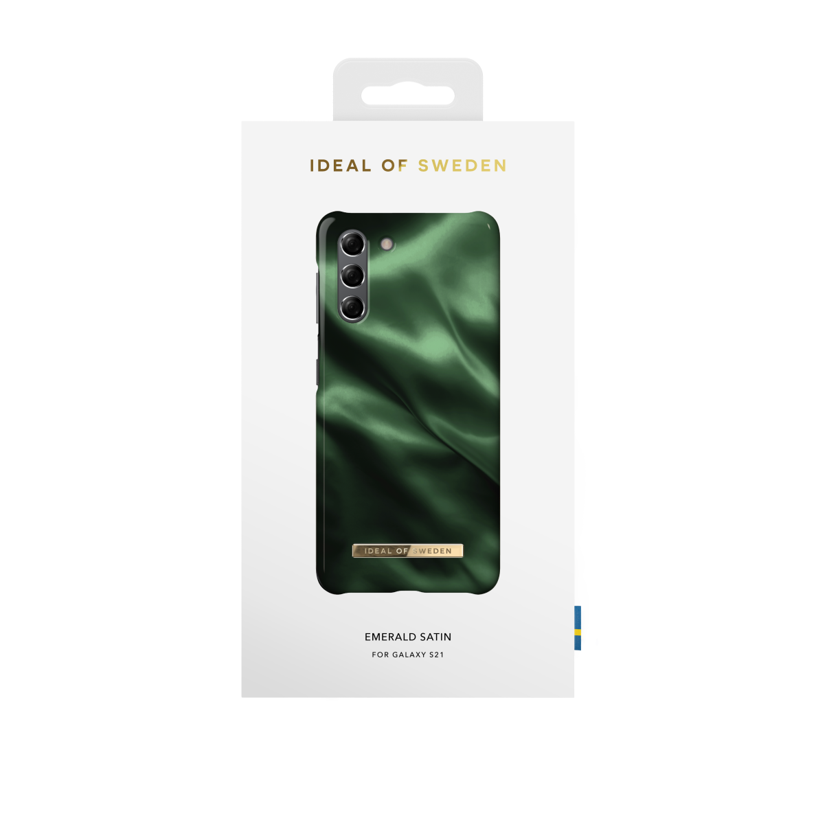 Samsung S21 iDeal Of Sweden nugarėlė Emerald Satin 1