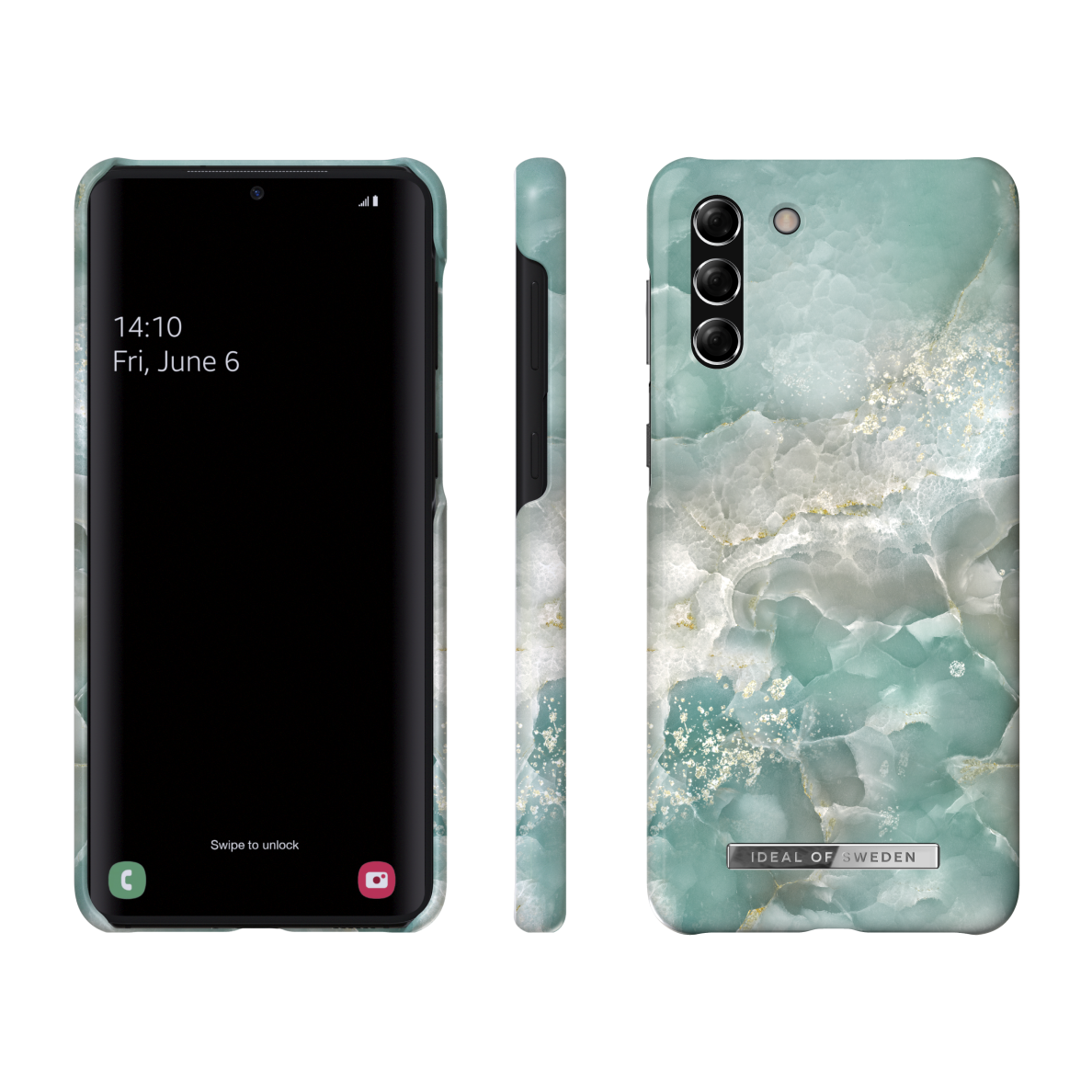 Samsung S21 PLUS iDeal Of Sweden nugarėlė Azura Marble 1