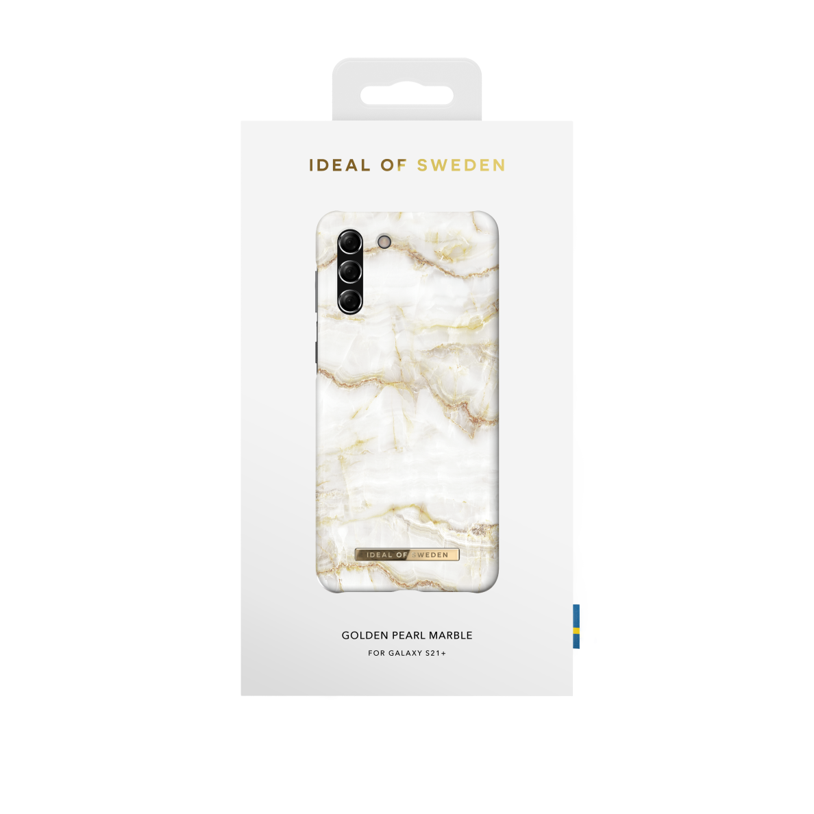 Samsung S21 PLUS iDeal Of Sweden nugarėlė Golden Pearl Marble 2 Samsung S21 PLUS iDeal Of Sweden nugarėlė Golden Pearl Marble 2