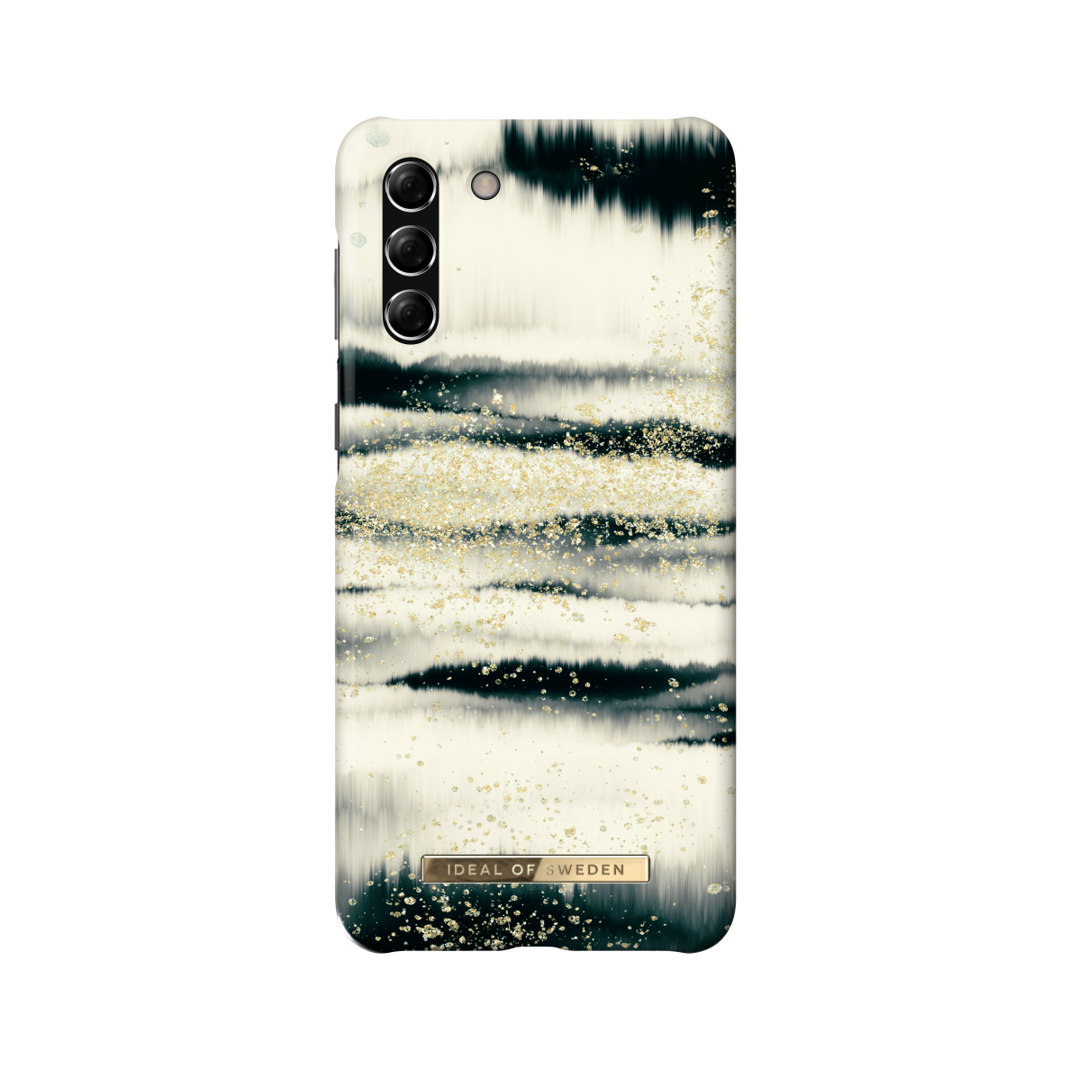 Samsung S21 PLUS iDeal Of Sweden nugarėlė Golden Tie Dye Samsung S21 PLUS iDeal Of Sweden nugarėlė Golden Tie Dye