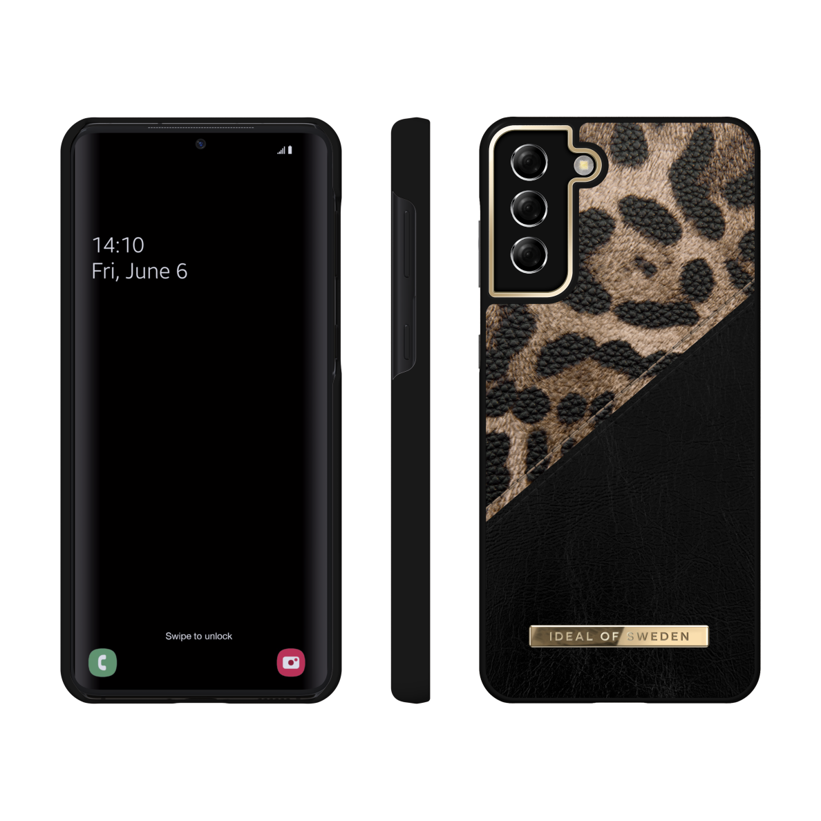 Samsung S21 PLUS iDeal Of Sweden nugarėlė Midnight Leopard 1 Samsung S21 PLUS iDeal Of Sweden nugarėlė Midnight Leopard 1