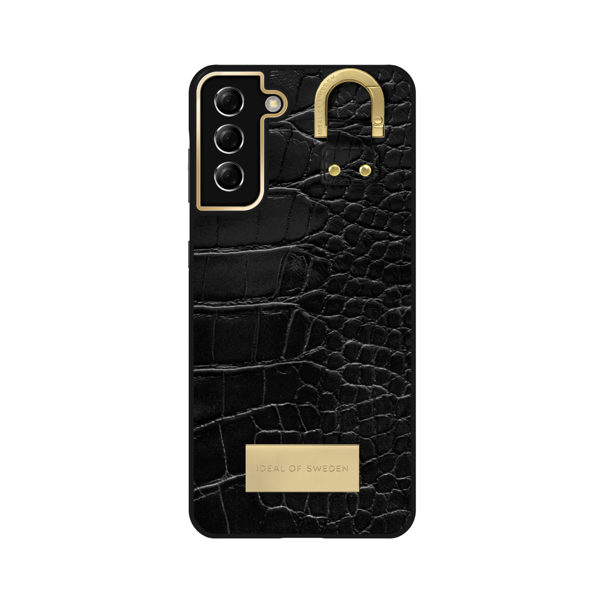 Samsung S21 PLUS iDeal Of Sweden nugarėlė su grandinėle Black Croco Samsung S21 PLUS iDeal Of Sweden nugarėlė su grandinėle Black Croco