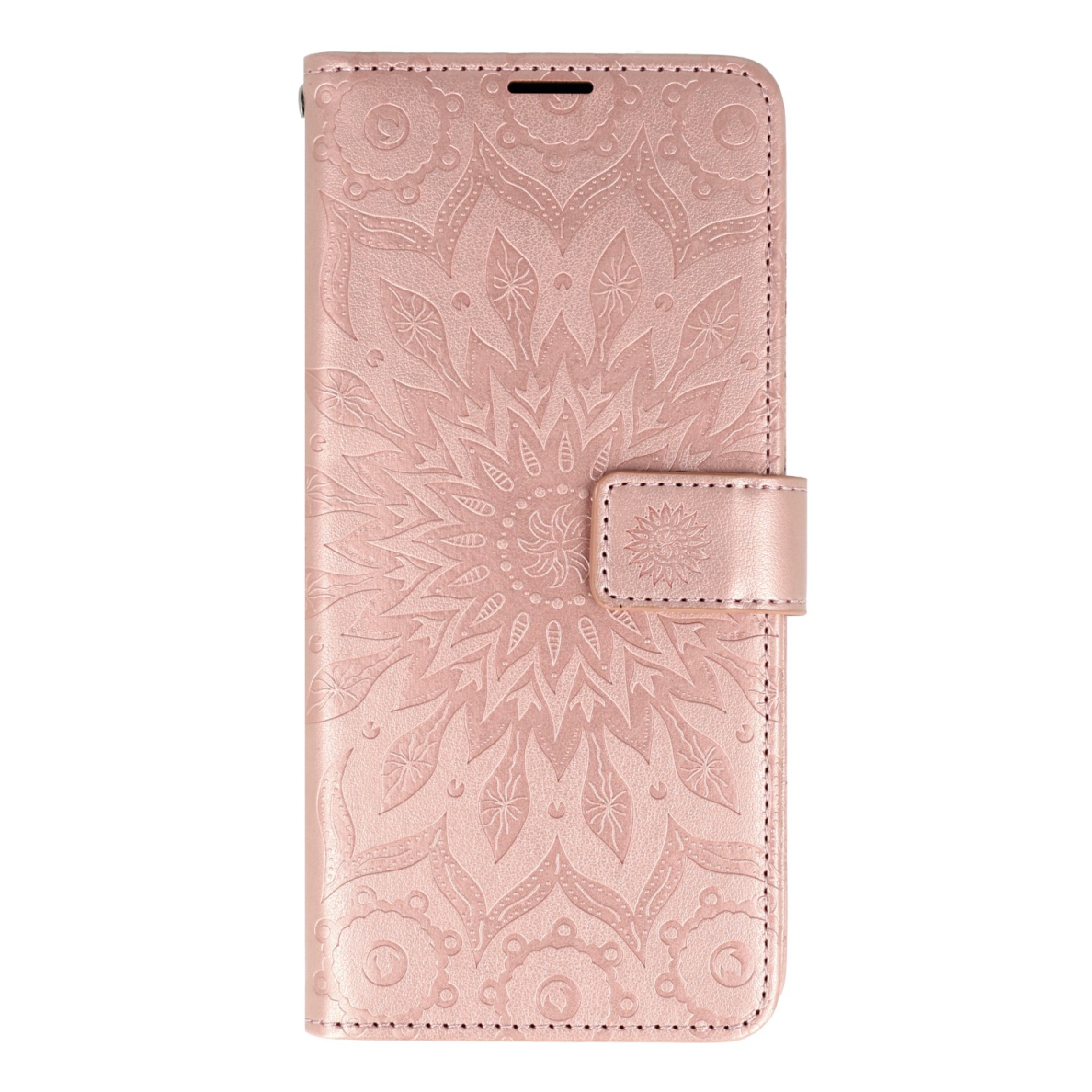 Samsung S21 PLUS MEZZO rausvas Mandala dėklas