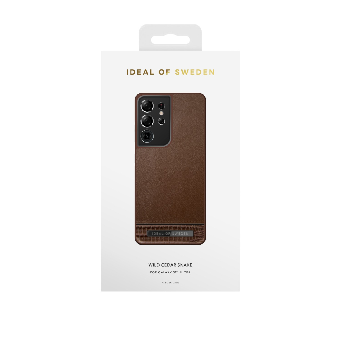 Samsung S21 ULTRA iDeal Of Sweden Atelier nugarėlė Wild Cedar Snake 2