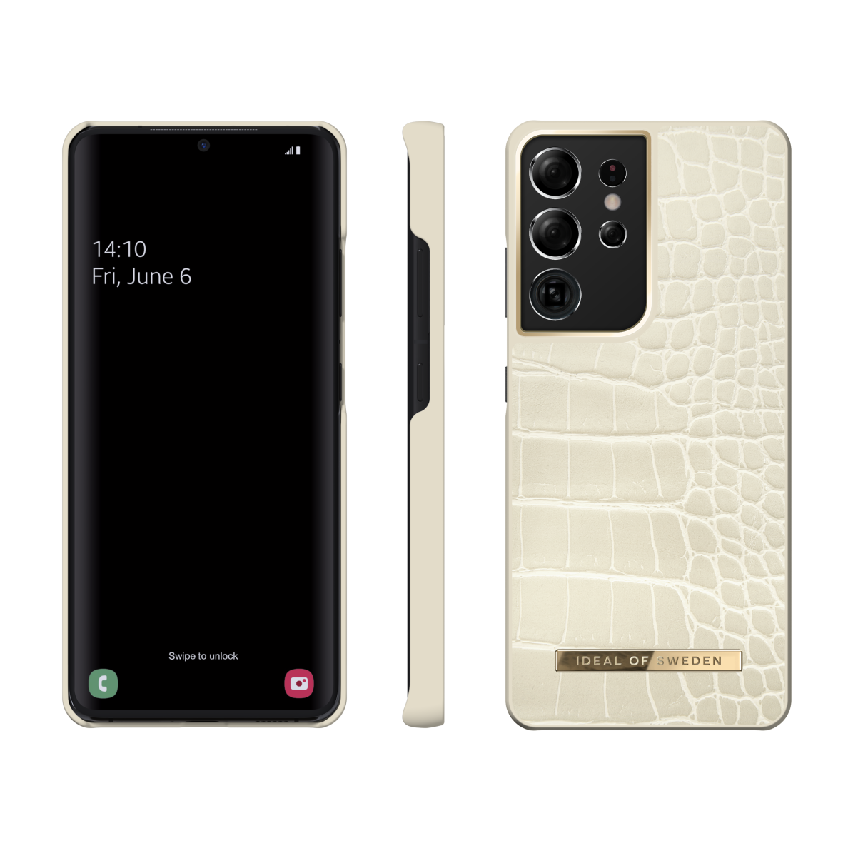 Samsung S21 ULTRA iDeal Of Sweden Atelier nugarėlė Cream Beige 1 Samsung S21 ULTRA iDeal Of Sweden Atelier nugarėlė Cream Beige 1