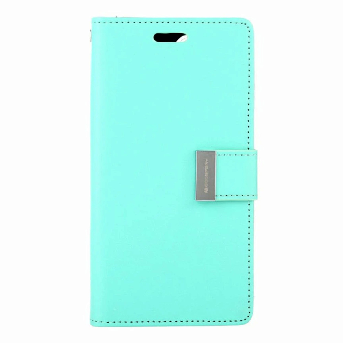 Samsung S22 mėtos spalvos MERCURY RICH DIARY dėklas