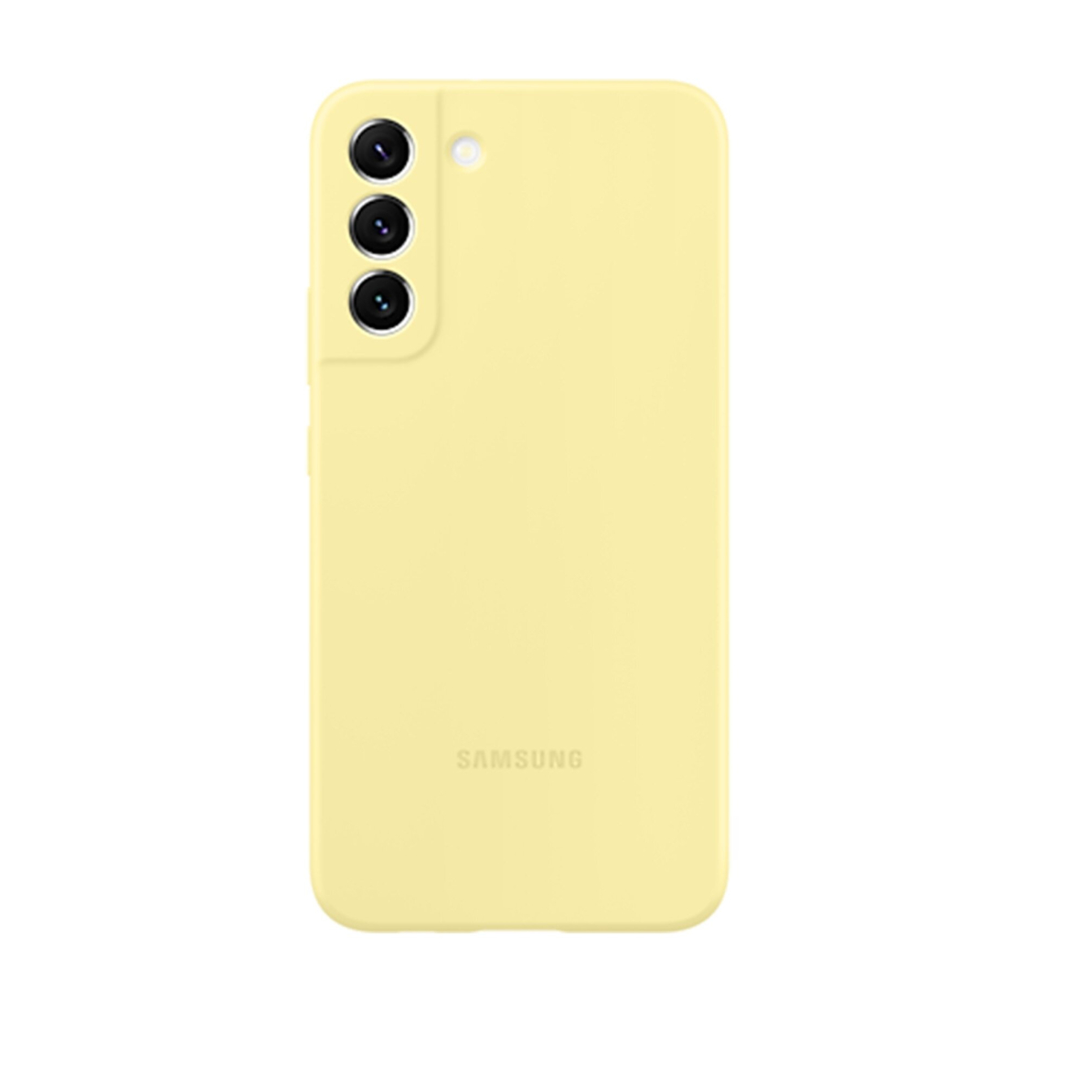 Samsung S22 PLUS geltona originali Silicone nugarėlė EF-PS906TYEGWW