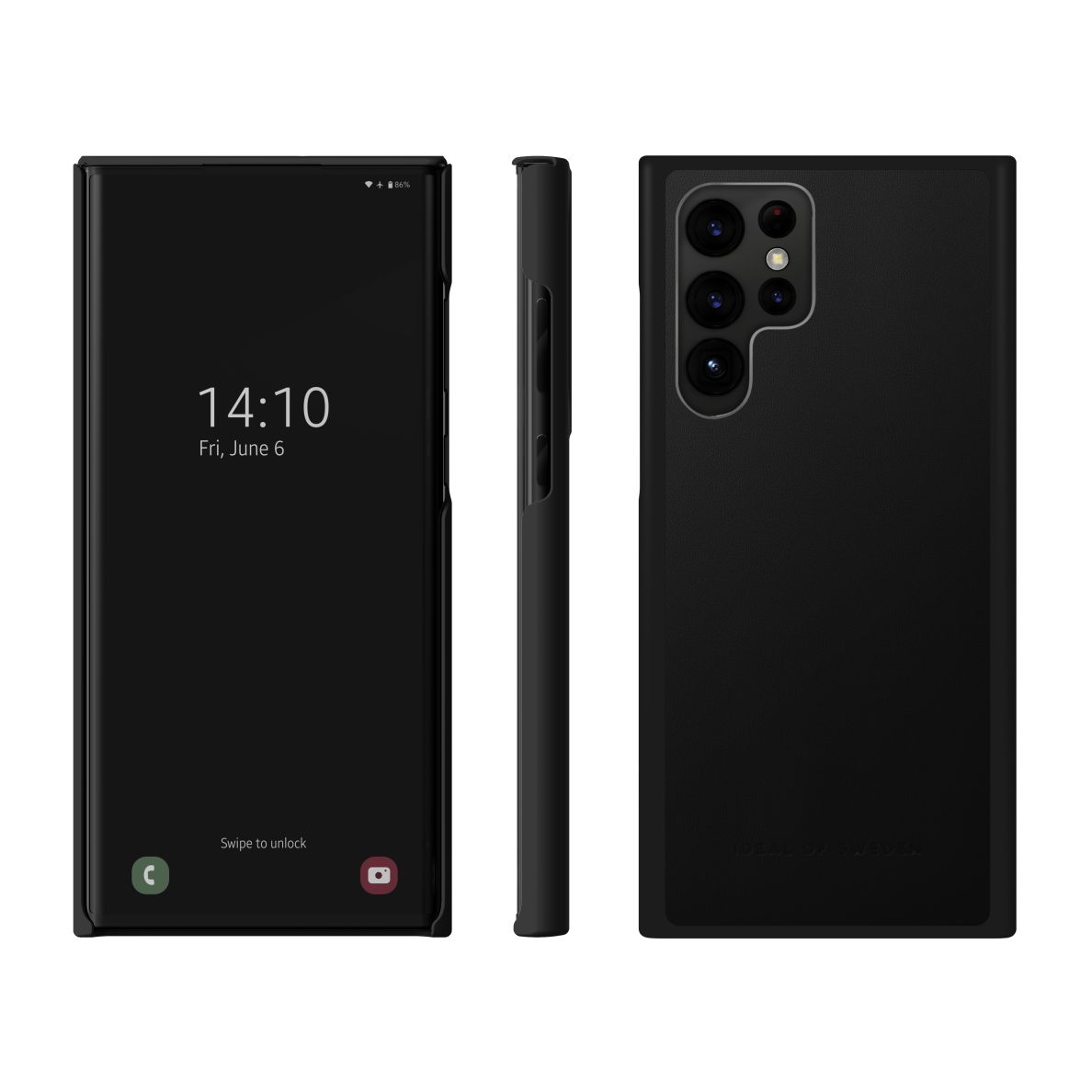 Samsung S22 ULTRA iDeal Of Sweden nugarėlė Intense Black 1