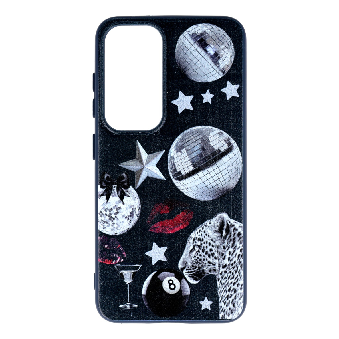 Samsung S23 blue nugarėlė Party Design00329