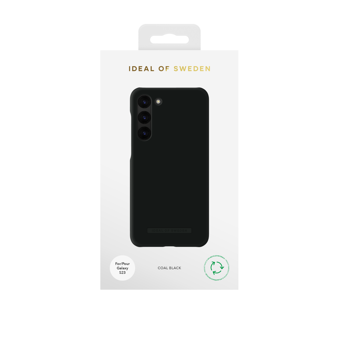 Samsung S23 iDeal Of Sweden nugarėlė Coal Black 2