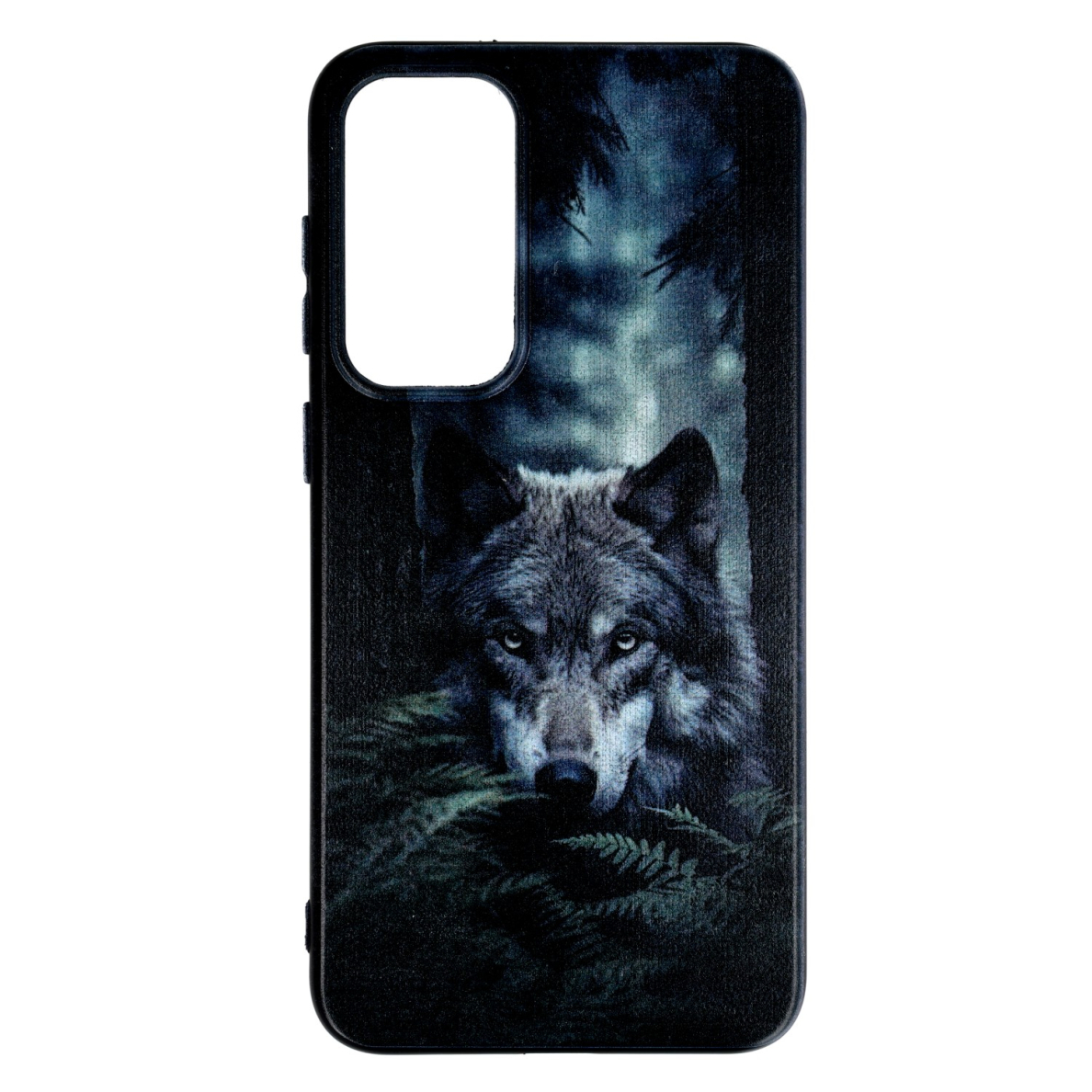 Samsung S23 PLUS black nugarėlė Wolf Design00324