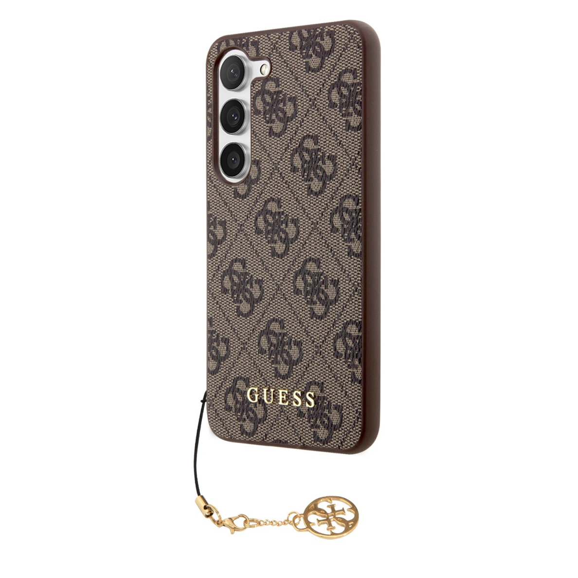 Samsung S23 PLUS brown Charms GUESS nugarėlė 2 Samsung S23 PLUS brown Charms GUESS nugarėlė 2