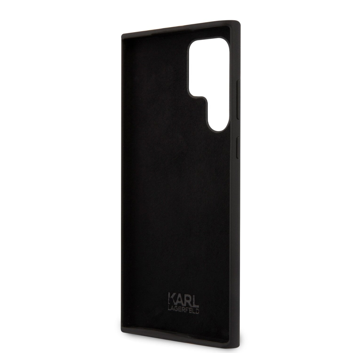 Samsung S23 ULTRA black NFT Liquid Silicone KARL LAGERFELD nugarėlė 6
