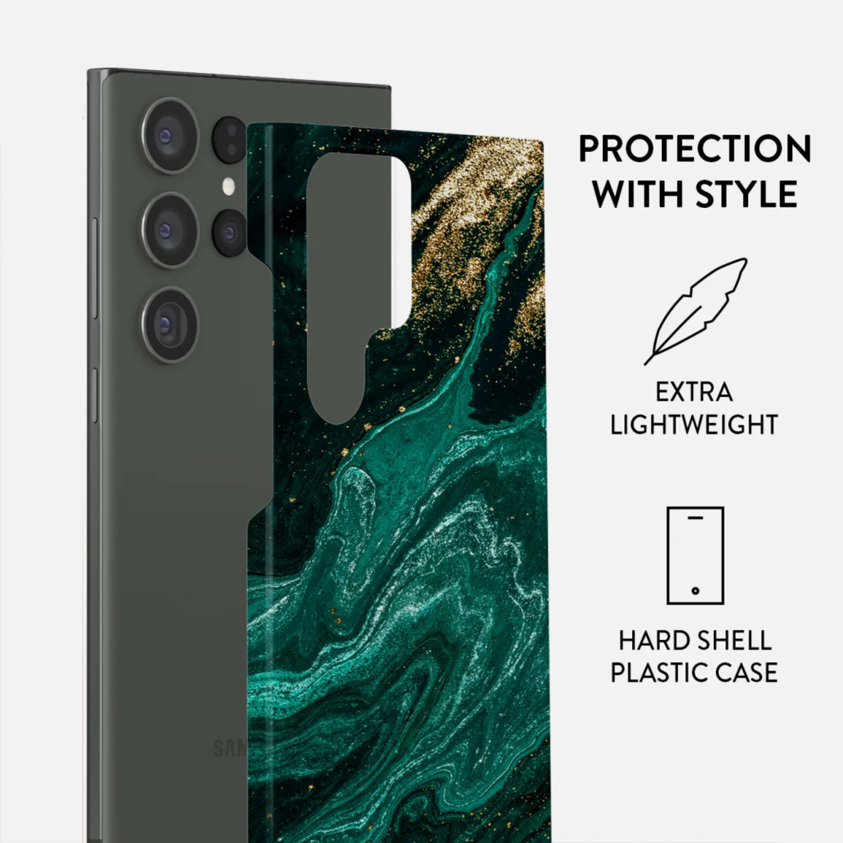 Samsung S23 ULTRA / S22 ULTRA Emerald Pool Tough BURGA nugarėlė 1