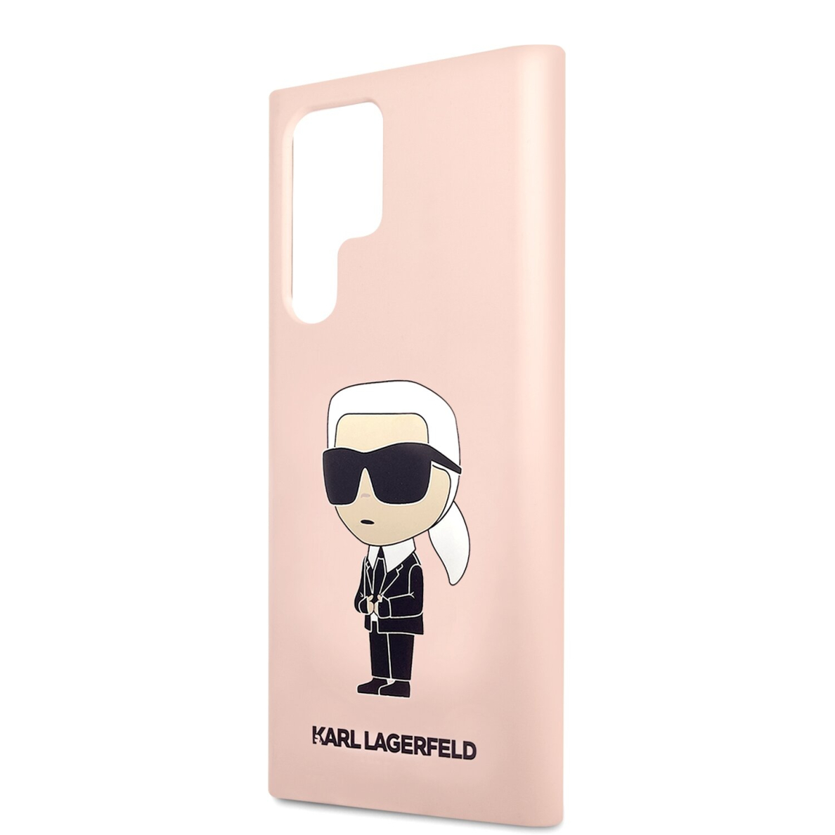 Samsung S23 ULTRA pink NFT Liquid Silicone KARL LAGERFELD nugarėlė 5