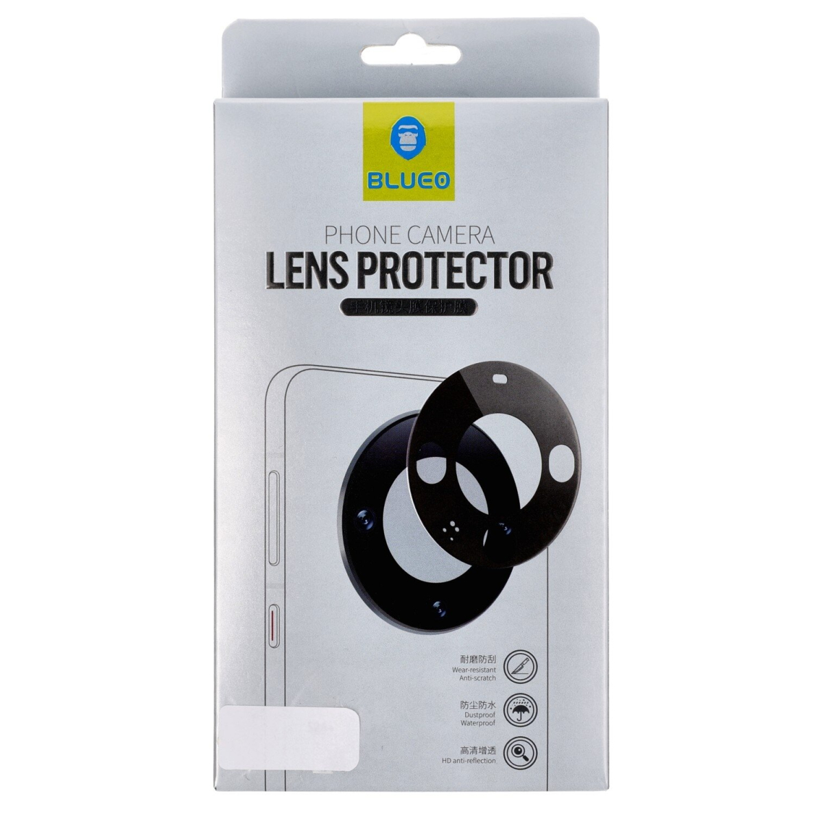 Samsung S23 / S23 PLUS apsauginis black Mr.Monkey galinės kameros stiklas