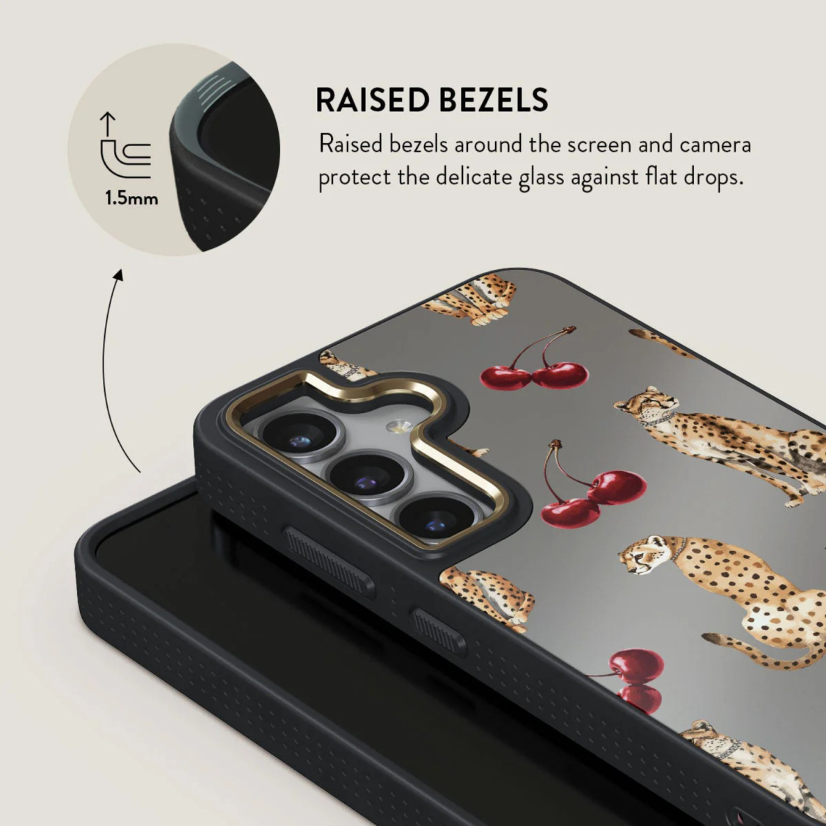 Samsung S24 Cougar Mirror BURGA nugarėlė 4