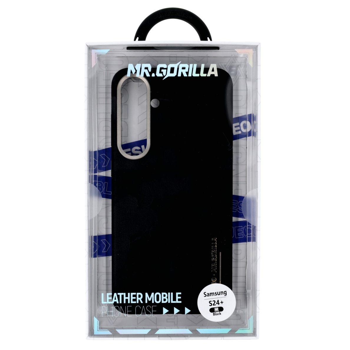 Samsung S24 PLUS Mr.Monkey black SYNTHETIC LEATHER nugarėlė 1