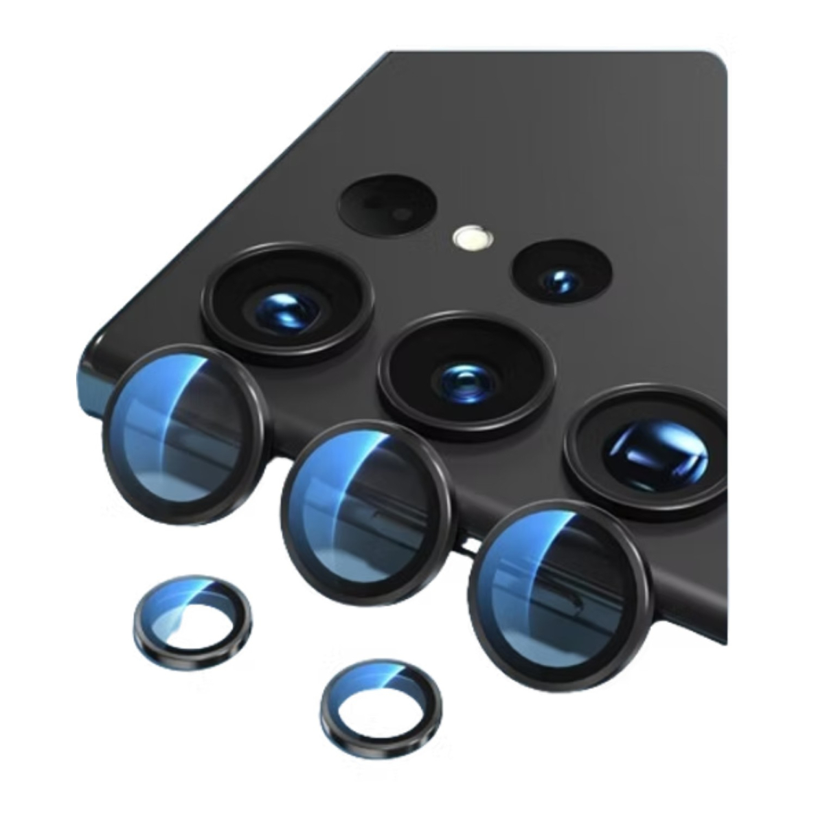 Samsung S24 ULTRA apsauginis black Mr.Monkey galinės kameros stiklas 1