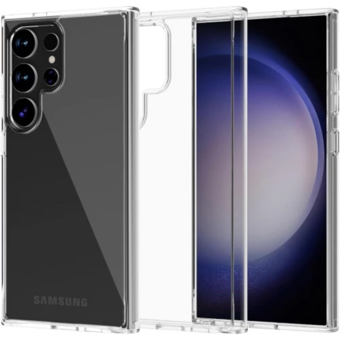 Samsung S24 ULTRA clear SPACE II nugarėlė 1
