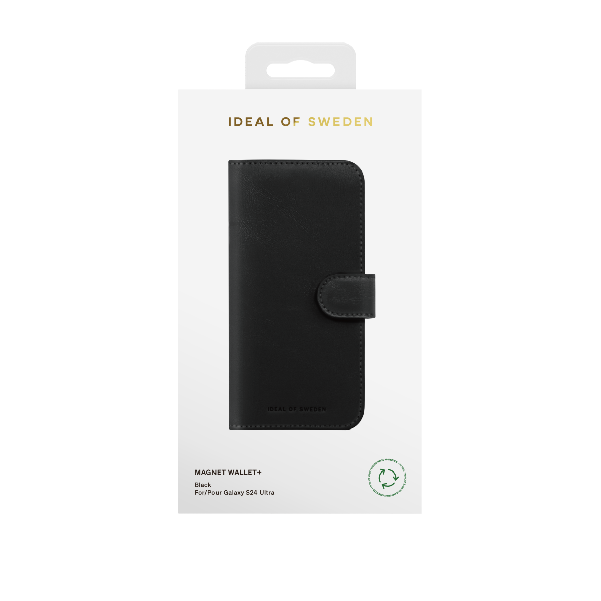Samsung S24 ULTRA iDeal Of Sweden dėklas Magnet Wallet+ Black 1