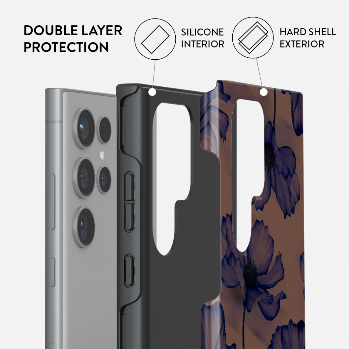 Samsung S24 ULTRA Velvet Night Tough BURGA nugarėlė 2