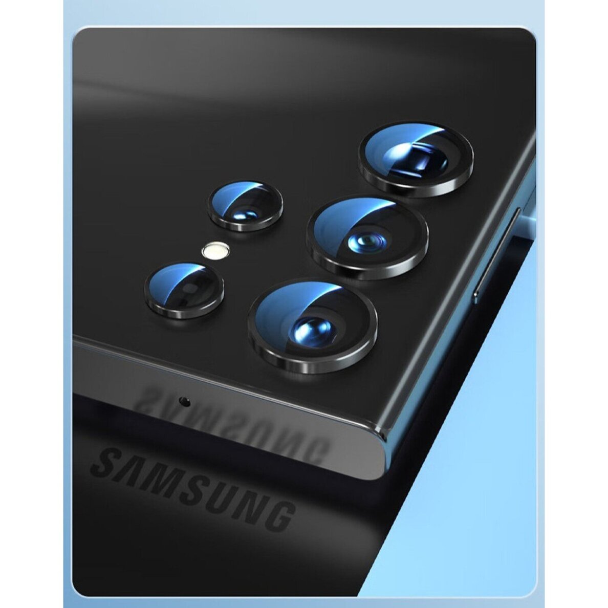 Samsung S25 apsauginis black Mr.Monkey galinės kameros stiklas