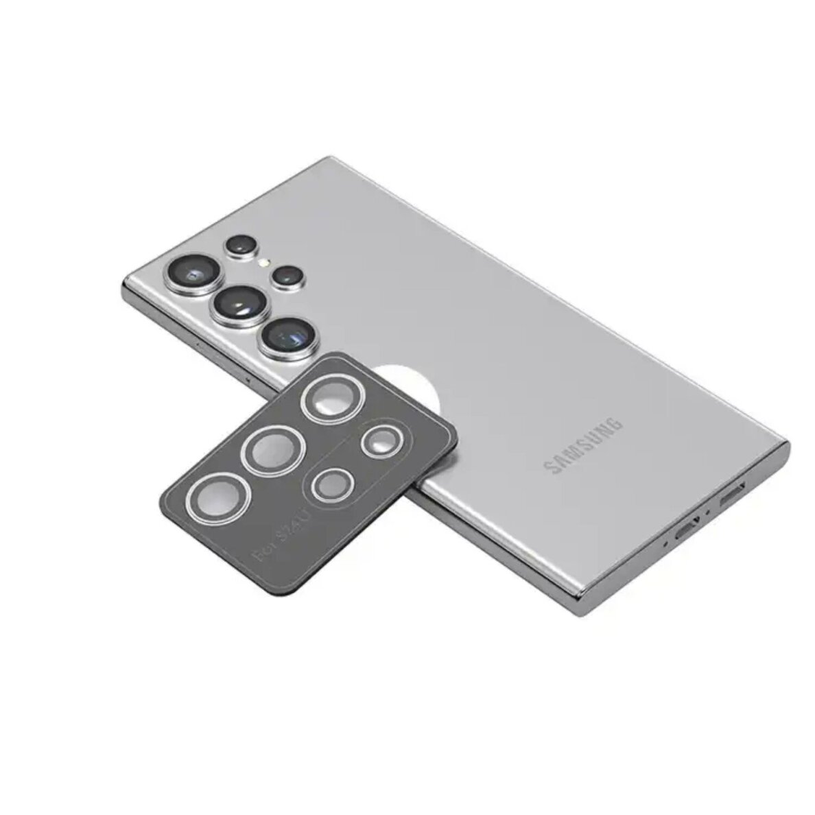 Samsung S25 apsauginis silver Mr.Monkey galinės kameros stiklas 1