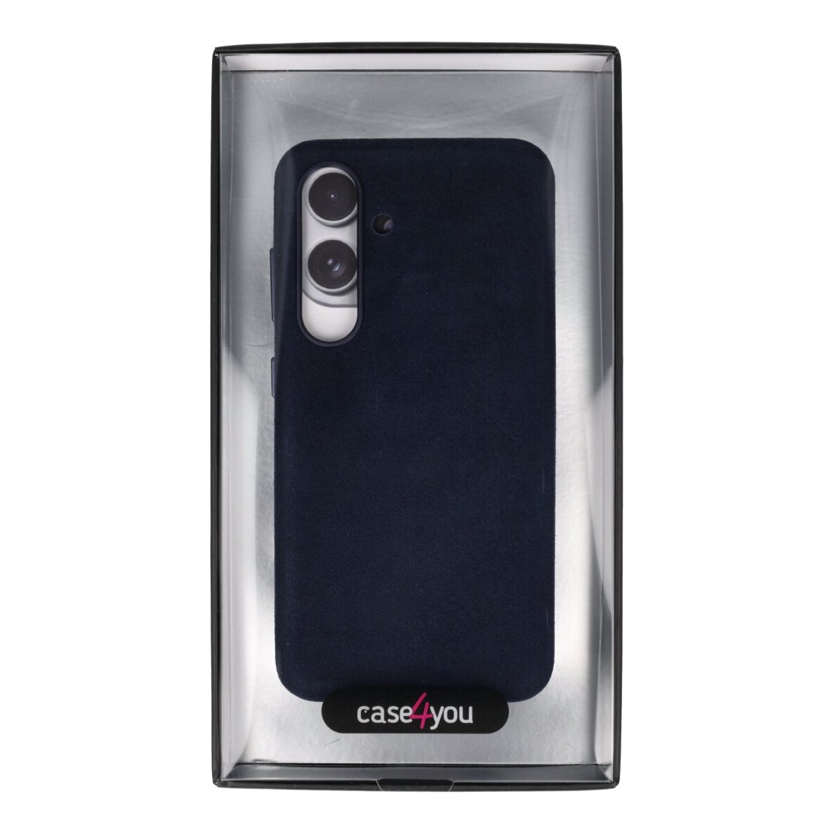 Samsung S25 dark blue ALCANTARA MagSafe nugarėlė 4