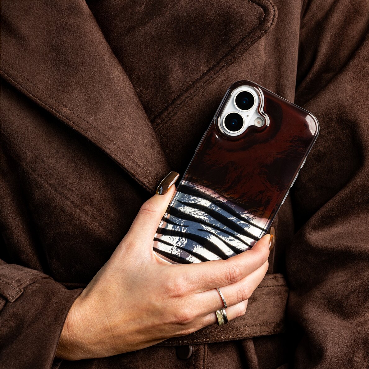 Samsung S25 FE Animal Print nugarėlė Zebra 4