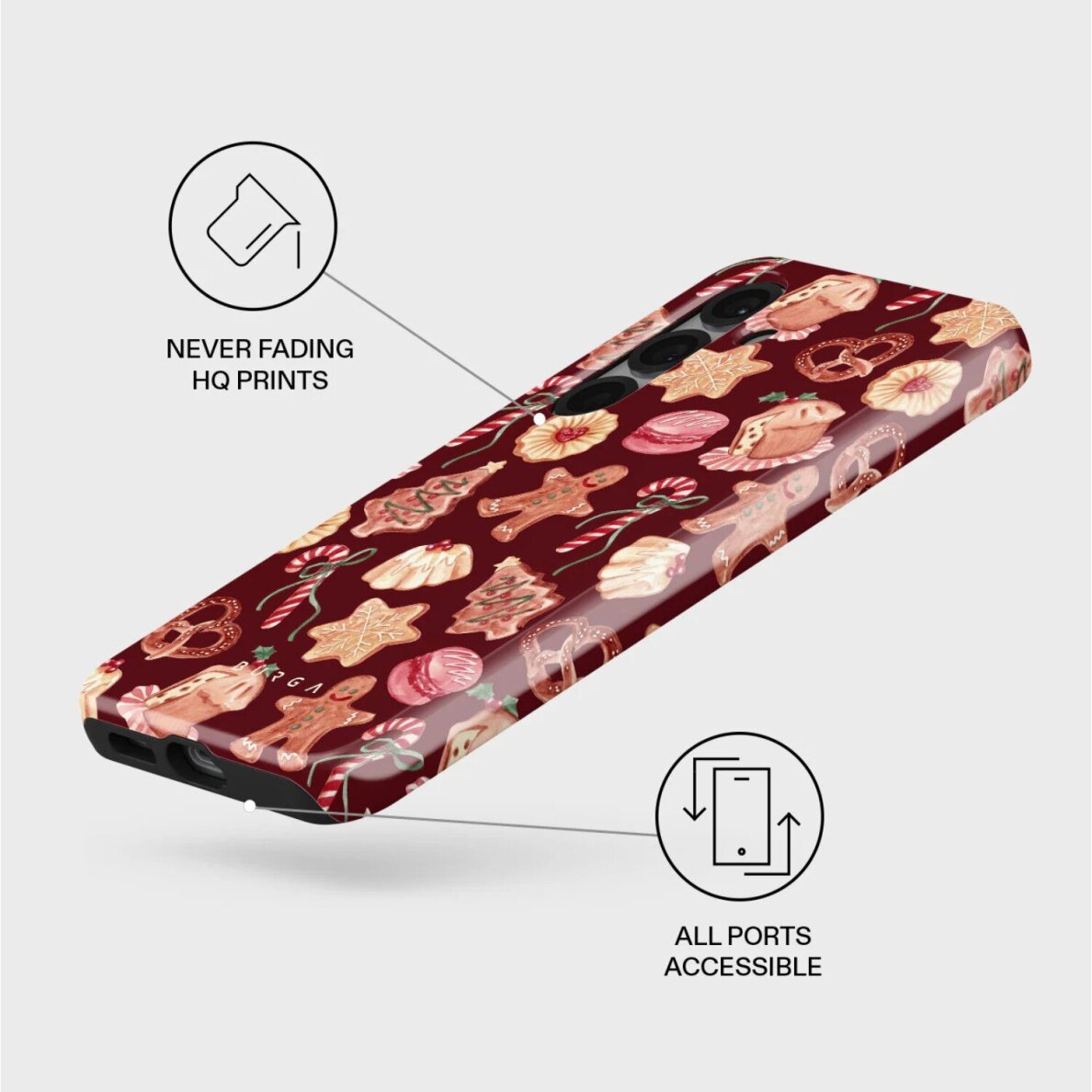 Samsung S25 Magnetic Cookie Jar Tough BURGA nugarėlė 2