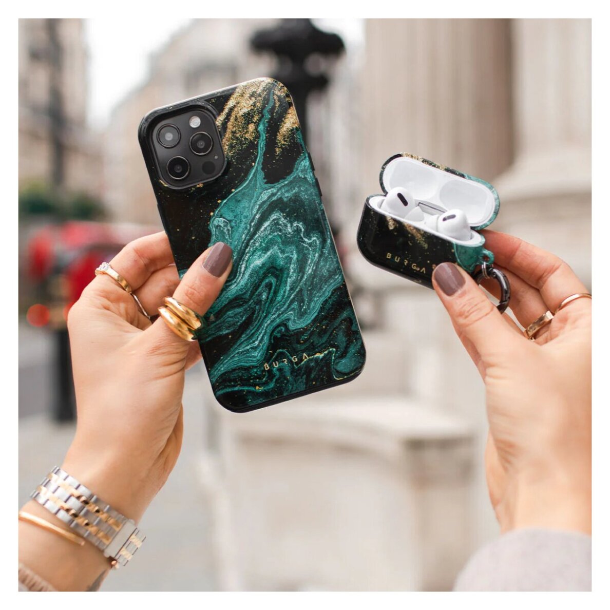 Samsung S25 PLUS Emerald Pool Tough BURGA nugarėlė 3