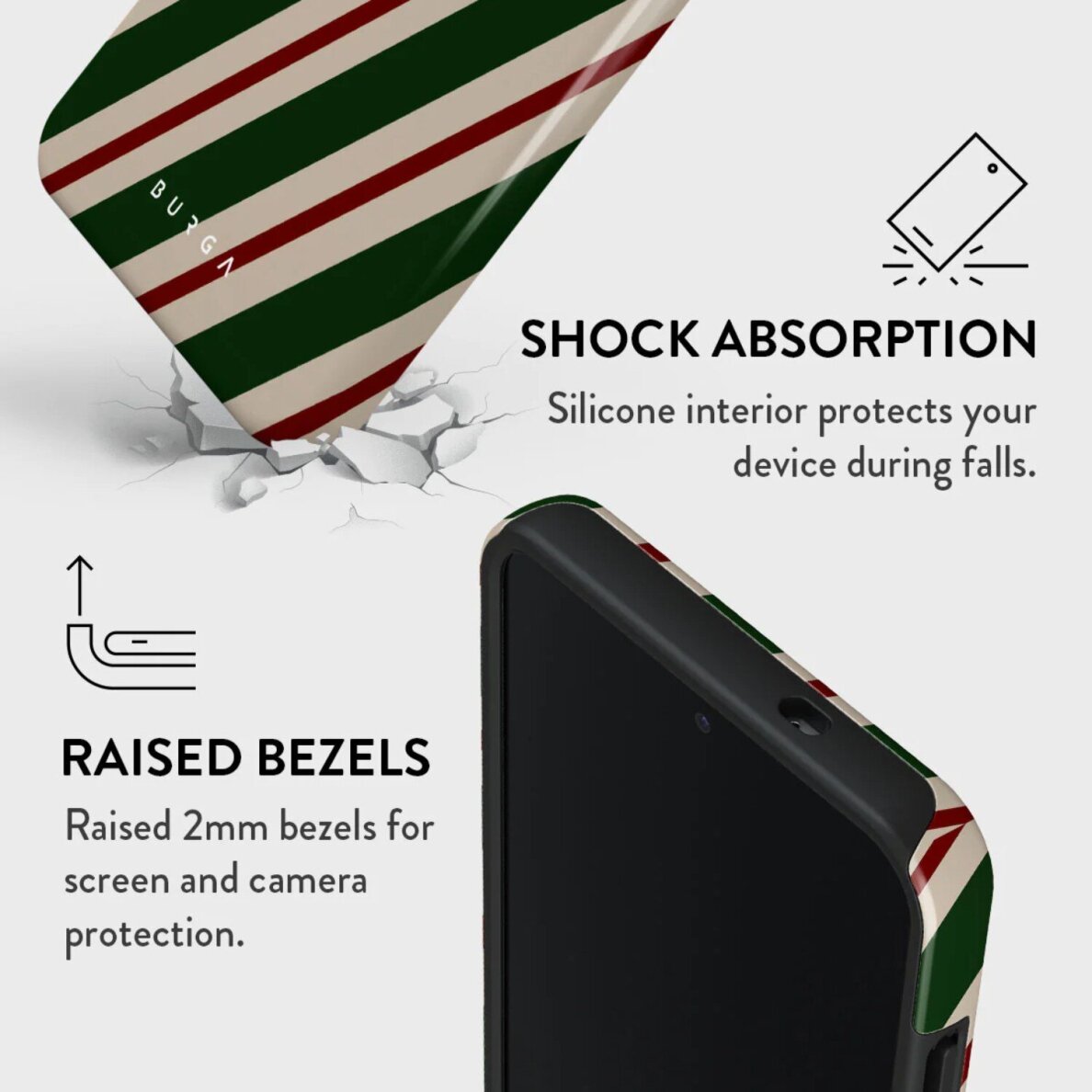 Samsung S25 PLUS Magnetic North Pole Tough BURGA nugarėlė 1