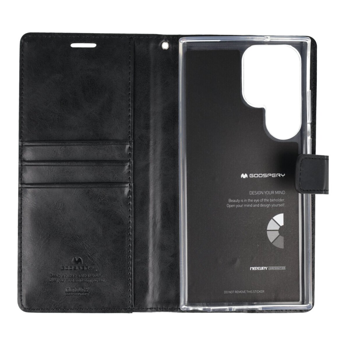 Samsung S25 ULTRA black MERCURY BLUE MOON2 dėklas 2