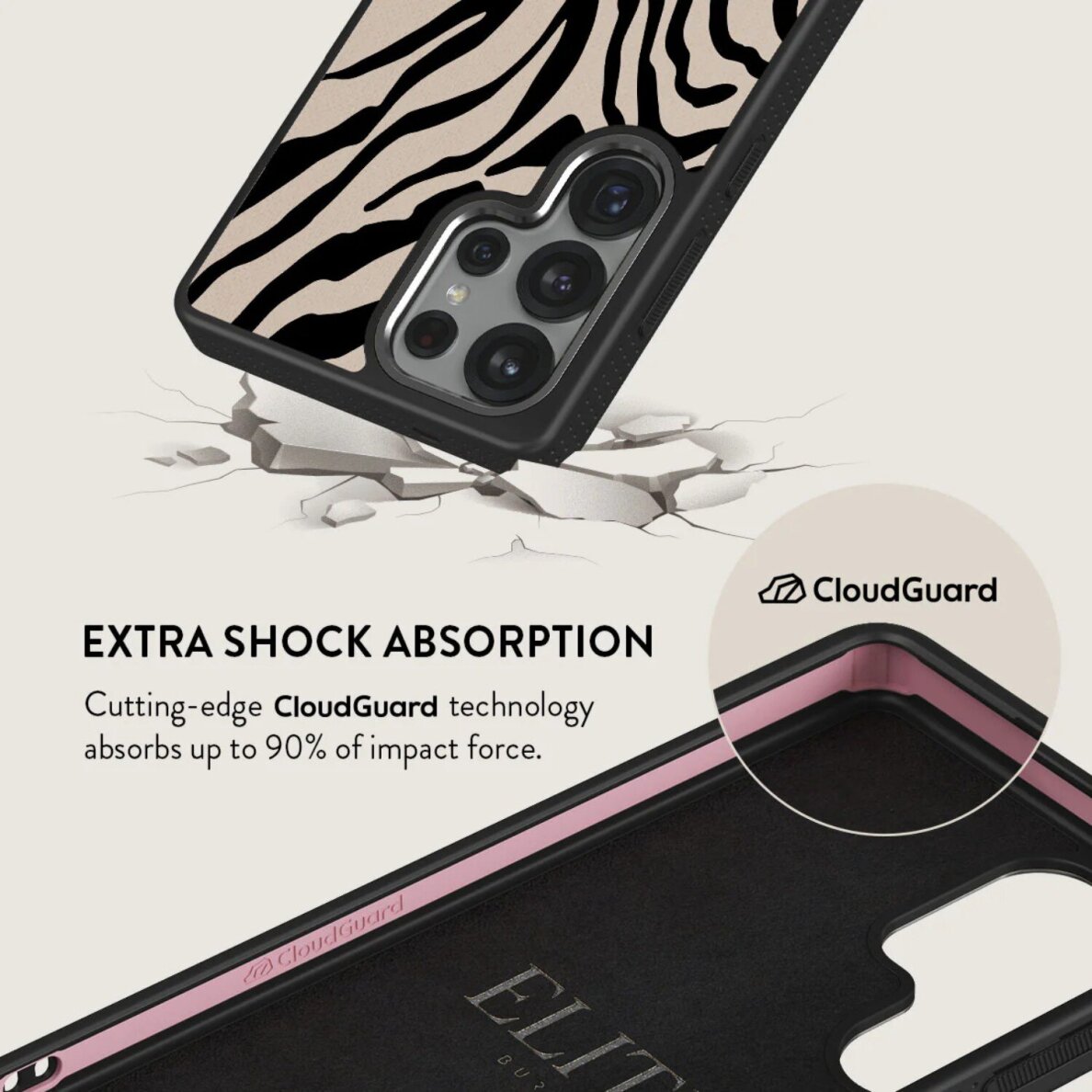 Samsung S25 ULTRA Elite Gunmetal Imperial BURGA nugarėlė 5