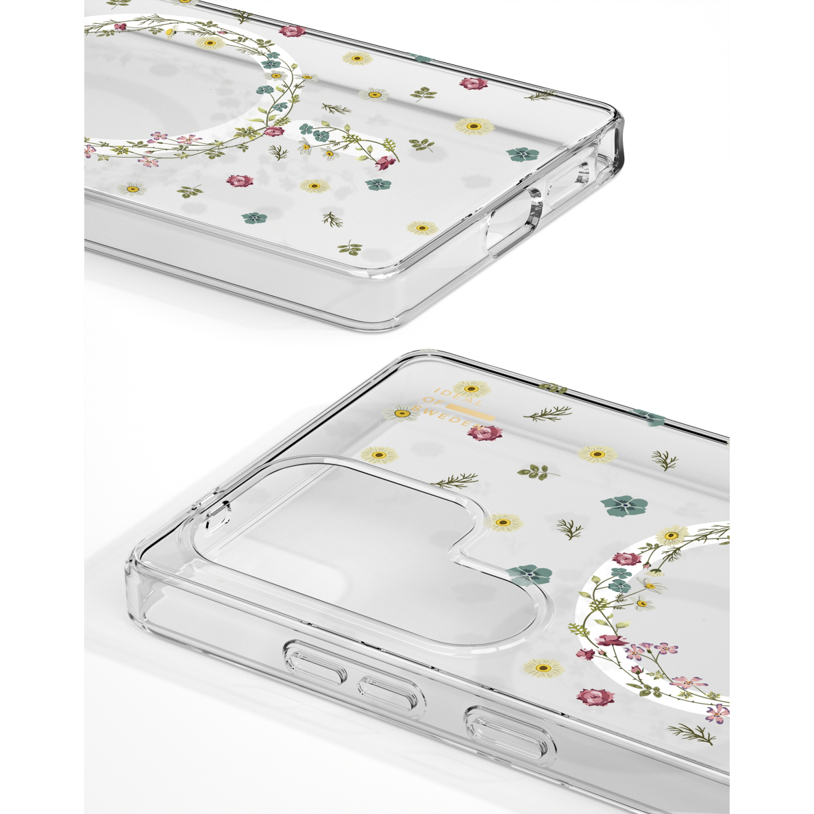 Samsung S25 ULTRA iDeal Of Sweden Clear MagSafe nugarėlė Petite Floral 1
